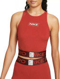 تاپ نیمتنه ورزشی زنانه نایک پرو مدل Dri-FIT Cropped Tank رنگ قرمز