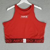 تاپ نیمتنه ورزشی زنانه نایک پرو مدل Dri-FIT Cropped Tank رنگ قرمز