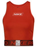 تاپ نیمتنه ورزشی زنانه نایک پرو مدل Dri-FIT Cropped Tank رنگ قرمز